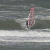 WSR Teamrider Rico riding a big wave @ Vrouwenpolder 7.10.03