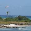 Naish Aero II kite in the sky @ Ocean Spray Barbados 11.01.04