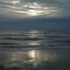 Sunset surfing @ Haamstede Vuurtoren 26.06.04