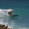 Longboard surfing @ Seascape Beach House