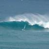 Brian Talma on a HUGE wave @ Redbacks outer reef in the far north of Barbados