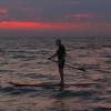 Arjen stand up paddle surfing 2 @ sunset @ da Brouwersdam