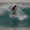 Kevin Talma stand up paddle surfing @ South Point Barbados
