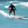 Ivo stand up paddle surfing @ Surfers Point Barbados