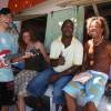 Ivo, Mariana, Brian & Jamaica @ London bar Silver Sands Barbados