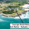 Seascape Beach House Cottage seen from the helicopter