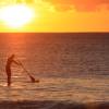 Stand up paddle sunset-session @ Batts Rock Barbados