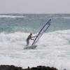Arjen windsurfing @ the Point Barbados