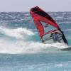 Arjen testing the Loft Sails Lip Wave + Fanatic Twin Fin @ the Point @ Barbados