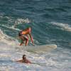Arjen surfing the Meyerhoffer 9'2 #3 @ Surfers Point Barbados