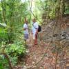 Arjen & Rachman in the jungle @ Maycocks Bay
