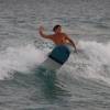 Brandon ripping his Meyerhoffer Comp @ Surfers Point Barbados