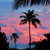 Colourfull caribbean sunset @ Seascape Beach House Barbados