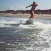 WSR Teamrider Myrthe van Doesburg skimboarding @ Haamstede