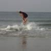 Martin taking off.... @ Haamstede 09.11.03