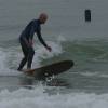 Arjen carving his longboard @ Haamstede 23.11.03