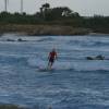 Arjen longboarding in da bay @ Ocean Spray 12.01.04