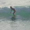Girlie shortboarder surfing @ Freights 14.01.04