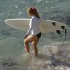 Girlie shortboarder getting in @ Freights 14.01.04