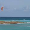 Kiting outside the bay @ Ocean Spray 18.01.04
