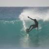 Brasilian surfer riding a big one @ Maycox 28.01.04
