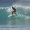 Brasilian surfer surfing Maycox @ Barbados 28.01.04