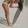 Myrthe & her WSR/Surftech skimboard @ Miami Beach 19.02.04