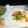 British Airways/Club World dinner on da way back home@28.02.04