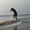 Myrthe turning @ da skimboardgathering haamstede 24.04.04