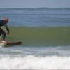 Arjen surfing down the line @ da Northshore of Renesse 16.06.04