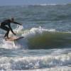 Arjen surfing the Northshore of Renesse 19.06.04