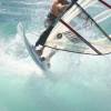 Arjen backside on the wave @ Ocean Spray Barbados 26.02.05