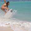 Myrthe jumping her skimboard @ Sandy Beach 18.06.05
