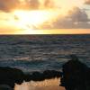 Sunrise reflecting @ Seascape Beach House