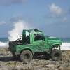 Big wheel suzuki jeep @ Seascape Beach House Barbados