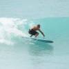 Arjen riding his McTavish 9'1@Freights Barbados
