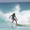 Cherianne surfing @ South Point Barbados