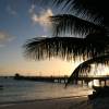 Jetty @ sunset @ Oistins Barbados