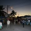 Night falling @ the fishmarket in Oistins Barbados