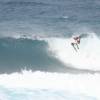 Bodyboarder wiping out @ Soupbowls Bathsheba Barbados