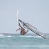 Arjen jumping his Fanatic@Seascape Beach House Barbados