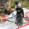 Mario getting ready for the supersession@Windfest 2006@Surfers Point Barbados