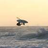 Arjen backlooping in the sunset2@Seascape Beach House Barbados