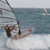 Aldo Pizzi I12 riping his new Tushingham Rock sail@Seascape Beach House Barbados