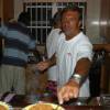 Italian Chef Renato cooking@Belle Rive(Naish) Villa Barbados