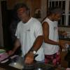 Father&son cooking@Belle Rive(Naish) Villa Barbados