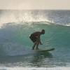 Arjen surfing his 7'7 McTavish Carver@Bats Rock Barbados