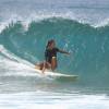 Cherianne surfing Sandy Lane @ Barbados