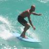 Arjen surfing his McTavish 9'1@South Point Barbados