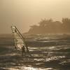 Sunset windurfing @ Barbados